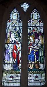 North nave east window January 2011